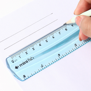 Aangepaste 20Cm Heldere Zachte Pvc Flexibele Kawaii Liniaal Duurzaam Plastic Schoolbenodigdheden - Product Image 4