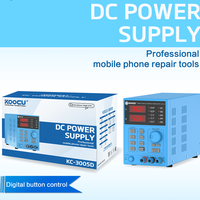 KOOCU KC-3005D Alimentation numérique réglable 30V 5A 150W CC avec fonction mémoire pour réparation de téléphones