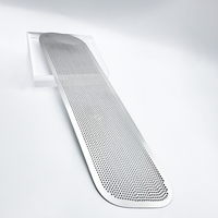 Plaques perforées en acier inoxydable 304 de 2 mm d'épaisseur, motifs variés personnalisés, pour la décoration