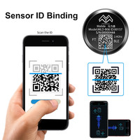 Monitor de presión de neumáticos de motocicleta Malide TPMS Detección DE APLICACIÓN DE TELÉFONO MÓVIL Sensor interno de alta sensibilidad