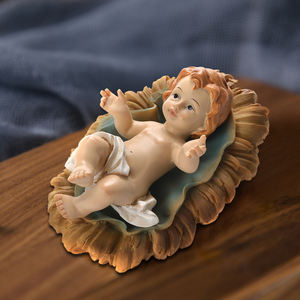 منحوتة من الراتينج للأطفال الرضع مرسومة يدويًا من الراتنج - Product Image 4