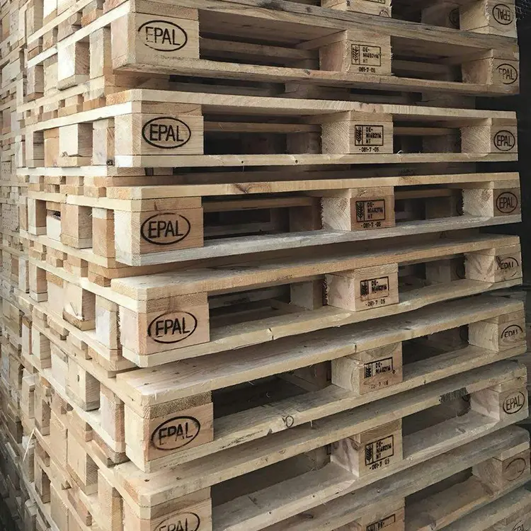 卸売耐久性4ウェイ新しいepalパレット木製ユーロパレット1200x800輸出用