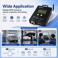Alat Pengukur Kecepatan Mesin Bensin dan Diesel FULI VUT-3100 dengan Output RS232 TTL untuk Stasiun Inspeksi, Takometer Kendaraan