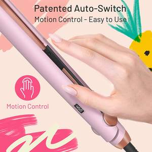 Plaques flottantes 3D en titane Nano avec contrôle de mouvement pivotant, 2 en 1, fer plat, idée cadeau idéal pour femmes - Product Image 4