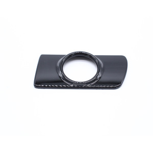 Vauxhall Astra 2004-2010 52mm Gloss <b>Black</b> Instrument Panel Bezel Right Driver Side Dash <b>Frame</b> ABS Material - Product Image 1