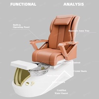Fauteuil de pédicure et manucure multifonctionnel Xinman Beauty de haute qualité pour salon de beauté, avec fonction bain de pieds, à prix abordable – Chaise de spa