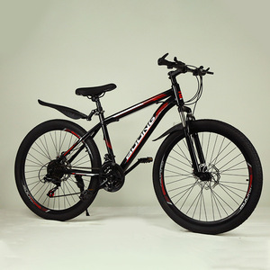 Bicicletta da <span class=keywords><strong>Montagna</strong></span> Personalizzata 24/26 Pollici con Freni a Disco, Velocità Variabile, Forcella Ammortizzata, Telaio Rigido per Uomo e <span class=keywords><strong>Donna</strong></span>, Veicolo Fuoristrada - Product Image 4