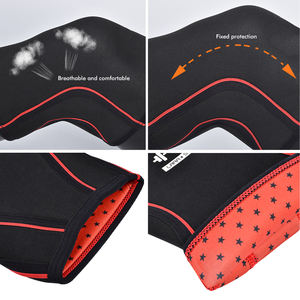 สนับเข่าระบายอากาศได้ดีนีโอพรีน7มม. สำหรับผู้ชายและผู้หญิงไม่ลื่นรองรับการแข่งขัน <span class=keywords><strong>ksport</strong></span> สีดำ - Product Image 2