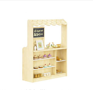 Eibele guardería preescolar niños Mini tienda juego de rol Simulación interactiva escena de frutas casa venta cabina juguetes educativos - Product Image 3