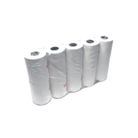 Papier thermique adhésif thermique pour caisse enregistreuse 57x60mm Rouleau de papier thermique OEM 57mm