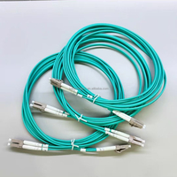 Câble à fibre optique duplex intérieur MM, 2 cœurs OM3, 3 mètres, LC vers LC, pour connexion de fibres optiques – Approvisionnement direct usine