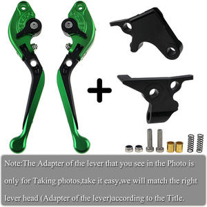 Leva Freno Frizione Regolabile in Lega di Alluminio CNC Lucida Resistente alla Corrosione Pieghevole Estensibile per Pulsar <span class=keywords><strong>NS</strong></span> 200 - Product Image 4