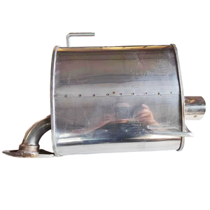 Silenciador de Escape de Alto Rendimiento Nuevo para el Mercado de Repuestos, Acero Inoxidable S409 para BRZ Trasero - Product Image 6