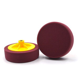 Tampons de polissage pour voiture de haute qualité de 6 pouces avec filetage M14, personnalisables OEM, tampon arrière brillant pour carrosserie de voiture pour éliminer les rayures - Product Image 1