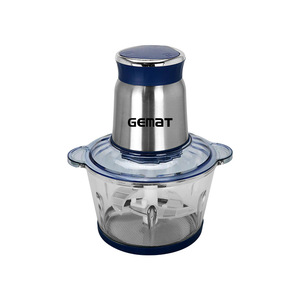 Picadora de Carne Eléctrica Gemat de 1L, Procesador de Alimentos de Acero Inoxidable, Picadora de Carne Multifuncional, Picadora de Vegetales - Product Image 5