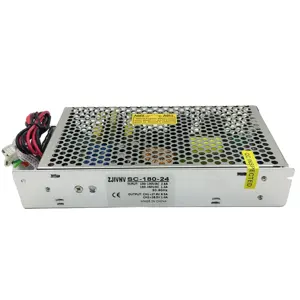 180W 24V 6.5A UPS 충전 기능 무정전 스위칭 전원 공급 장치 24V ac-dc 전원 공급 장치 27.6c 배터리 충전기 SC-180-24