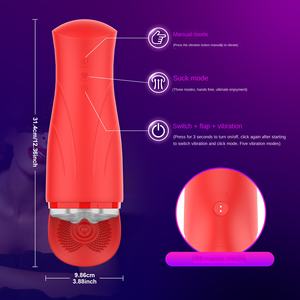 カスタマイズされたインテリジェント航空機メンズカップ自動マッサージペニストレーナー振動刺激前立腺大人セックスカラーボックス - Product Image 4
