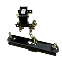 Support de roue de secours en acier pour semi-remorque, espacement d'installation 150 mm, porte-roue de secours