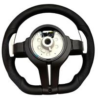 Volant sport M Performance entièrement en cuir avec palettes de changement de vitesse compatible avec BMW F20 F34 F15 F25 Série 3 Série 5 X1 X3 X5