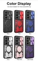 Coque de protection intégrale de luxe antichoc avec anneau support pour Tecno Spark 50 Pro/Pova 8/Spark 40 Pro