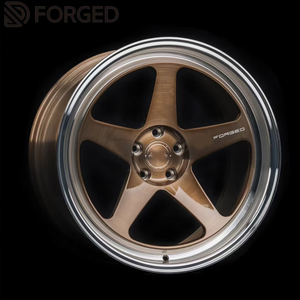 Nuovo Design Cerchi in Lega di Alluminio Bianchi a Cinque Razze da 16-20 Pollici FF01 per Auto, Pneumatici per Auto Passeggeri, Gude 2 Anni di Garanzia - Product Image 1