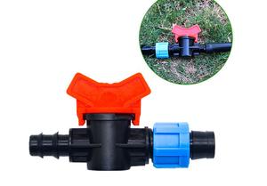Conector de cinta de <span class=keywords><strong>goteo</strong></span> de plástico con válvula plana para <span class=keywords><strong>riego</strong></span> de jardín fácil de quitar sistema de <span class=keywords><strong>riego</strong></span> agrícola - Product Image 4