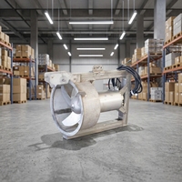 Pompe de recirculation des boues submersible, pompe de retour interne pour la nitrification, la denitrification et la circulation des boues activées