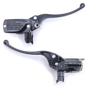 Accessoires de <span class=keywords><strong>moto</strong></span> à usage général en alliage d'aluminium Trou de montage 22mm Leviers de frein gauche et droit d'embrayage de <span class=keywords><strong>guidon</strong></span> - Product Image 6