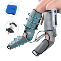 Masseur de jambes à compression d'air sans fil rechargeable 510k en gros, bottes de massage pour pieds et mollets, machine de massage des jambes avec logo personnalisé