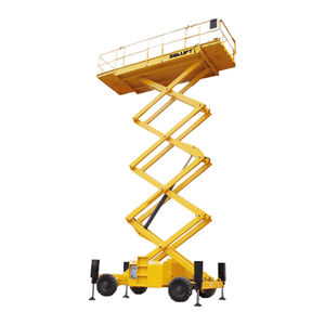 Электрический ножничный подъемник самоходный, мобильная подъемная платформа для высотных работ - Product Image 6