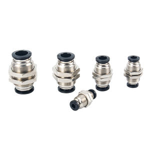 Conector Neumático de Conexión Rápida PM, Placa de Paso Recta para Conectores de Placa PM4 PM6 PM8 - Product Image 2