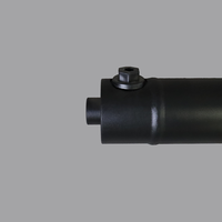 Mini cylindre hydraulique à double effet à haute pression de course de 2045mm pour des camions à benne basculante