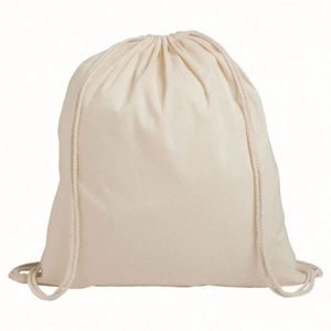 Bolsa de Algodón Personalizada al por Mayor con Cordón, Asa de Poliéster, Logotipo de Alta Calidad con Serigrafía/Transferencia Térmica/Sublimación - Product Image 3