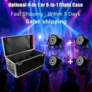 Éclairage de scène Avastron 24x10W RGBW LED Par Light DMX512 Contrôle du son IP20 CRI90 pour mariage, scène, <span class=keywords><strong>club</strong></span>, discothèque, événements - Product Image 5