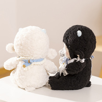 Personnage de mouton doux personnalisé de 20cm, poupée en peluche, jouet unisexe pour jouer, mini animal en peluche de dessin animé