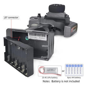 Radiolink RC4GS V3 (mise à niveau V2) Radio RC 5 canaux et télécommande intégrée avec gyroscope R6FG pour voiture et bateau RC - Product Image 3