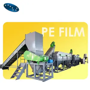 Stretch film Plastic PE PP HDPE LDPE Recycling machine