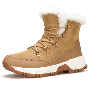 HUMTTO 550980 automne hiver nouvelles femmes coupe haute bottes de neige confortable mode chaussures de plein air - Product Image 3