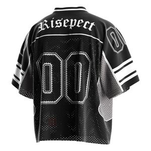 เสื้อฟุตบอลสไตล์เรโทรพร้อมโครงสร้างระบายอากาศเย็นสบาย แผงหมายเลขแบบปรับแต่งได้ และผ้าแห้งเร็วสำหรับสวมใส่ลำลอง - Product Image 3