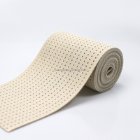 Bande élastique en maille de Polyester, bretelles respirantes, souples et réutilisables, pour le sport et la santé, lot de 2 pièces