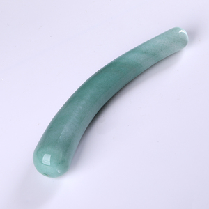 Vente en gros de cristal naturel d'<span class=keywords><strong>améthyste</strong></span>, de quartz rose et d'obsidienne, masseur incurvé en forme de dildo, massage yoni, baguette incurvée pour femme, dildo - Product Image 5