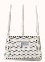 Router WiFi4 de Segunda Mano Tenda F6 ONT ONU con 4 Antenas de Alta Ganancia 2.4G de Banda Única, Carcasa Lavable, Completamente Probado en Fábrica