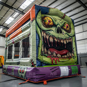 Halloween kids party jumping gonfiabile commerciale gioco per bambini zombie che rimbalza castelli per adulti bouncer bounce house - Product Image 3