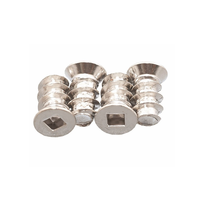 Vis Euro autotaraudeuse pour meubles, tête fraisée plate Pozi, en acier au carbone zingué, M6.2*11mm, personnalisée en usine