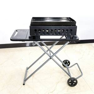 Plaque chauffante à <span class=keywords><strong>gaz</strong></span> à 3 brûleurs à dessus plat CE Station de cuisson extérieure pour le <span class=keywords><strong>camping</strong></span> Plaque chauffante à <span class=keywords><strong>gaz</strong></span> émaillée à 3 brûleurs <span class=keywords><strong>Plancha</strong></span> Poêle - Product Image 6