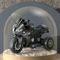 Tricycle électrique pour enfants, moto à roulettes, voiture à roulettes, 6V rechargeable, grand jouet en plastique, tricycle avec éducation précoce