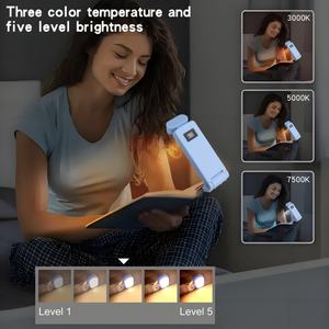 Lámpara de Lectura LED Recargable por USB, Flexible, de Alta Calidad, con Clip, Mini Lámpara LED para Niños, Ideal para Regalo - Product Image 4