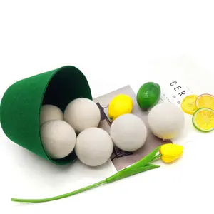 Eco-friendly Laundry Balls Wool Dryer,100% New Zealand Wool Felted By Skilled Women Artisans,Factory Wholesale Price