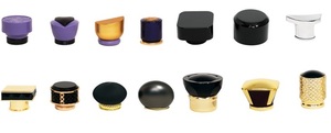 Échantillon gratuit, logo personnalisé, flacon de parfum en métal de luxe, bouchon en or, 15 mm, bouchon de parfum en aluminium - Product Image 5