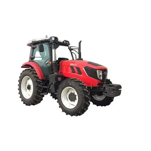 China Günstige Farm Traktor 120 PS 4x4 Landwirtschaft Traktor kleine landwirtschaft liche Mini-Traktor Anhänger zu verkaufen